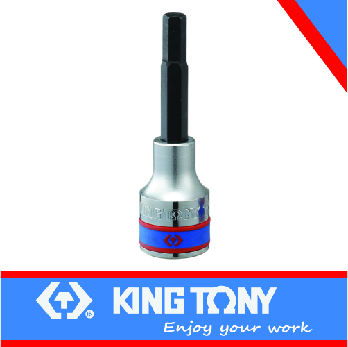 Socket 9mm x 80mm Hex Bit 1/2dr King Tony