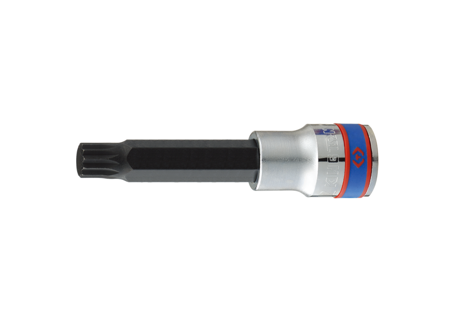 Socket 6mm x 80mm Spline Bit 1/2dr King Tony
