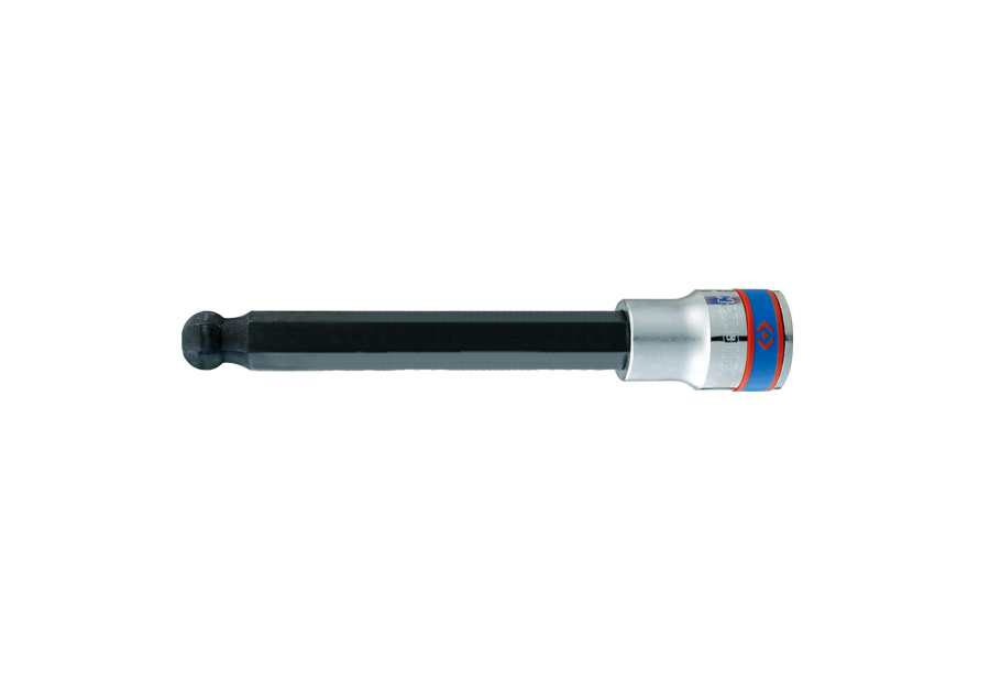 Socket 8mm x 140mm Hex Bit Ball 1/2dr King Tony