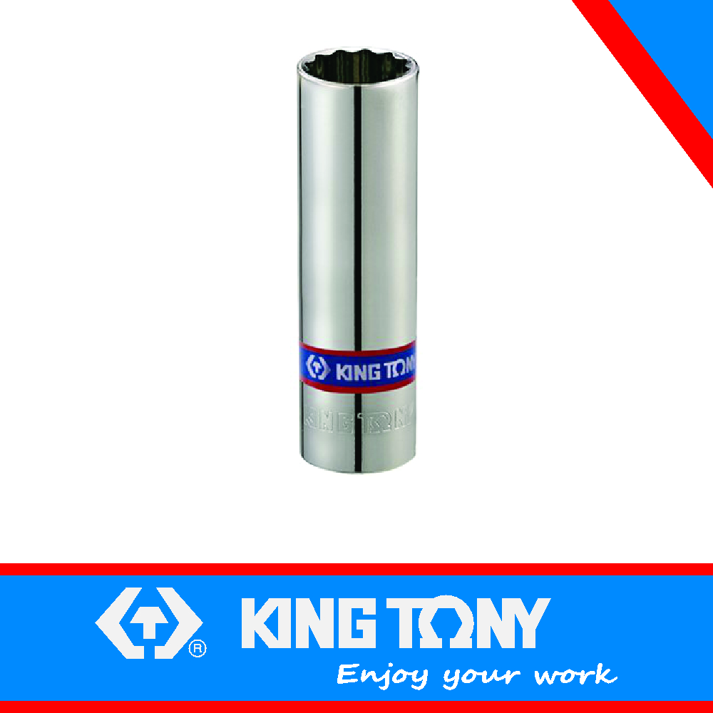 Spark Plug 1/2dr 14mm Socket Rubber Chrome 12pt King Tony