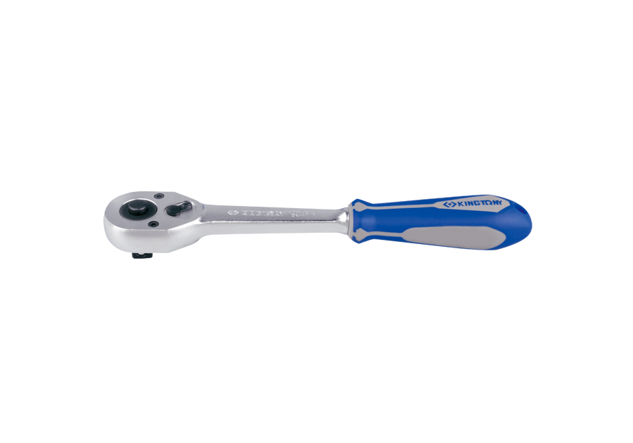 Ratchet 1/2dr Swivel Joint Reversible 250mm 24 Teeth King Tony