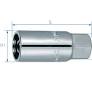 [9TD401-08M] Roller Stud 1/2dr x 8mm Extractor Socket King Tony