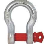 [82101ZB6] Bow Shackle 6mm Zinc Plated