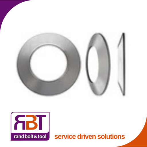 [2093Z16] Disc Lock Washer M16 Zinc Plated Steel (17x39x4) DIN 2093 