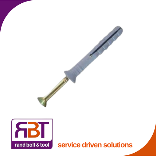 [333N8100] Nail-In 8 x 100mm Stl/Nyln