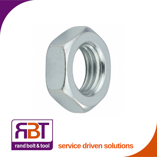 [439Z520] Half Hex Nut M20 x 2.5 Zinc Plated Gr.5 DIN 439