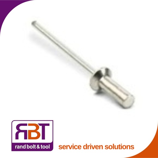 [235A4815] Pop Rivet 4.8 x 15 Csk Sealed Alu-Stl/Mdr (7.0-10)